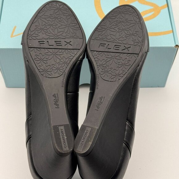 LifeStride Womens Black Heirloom Dreams Wedge Shoes Size 10M Comfort Soft System - Picture 5 of 8